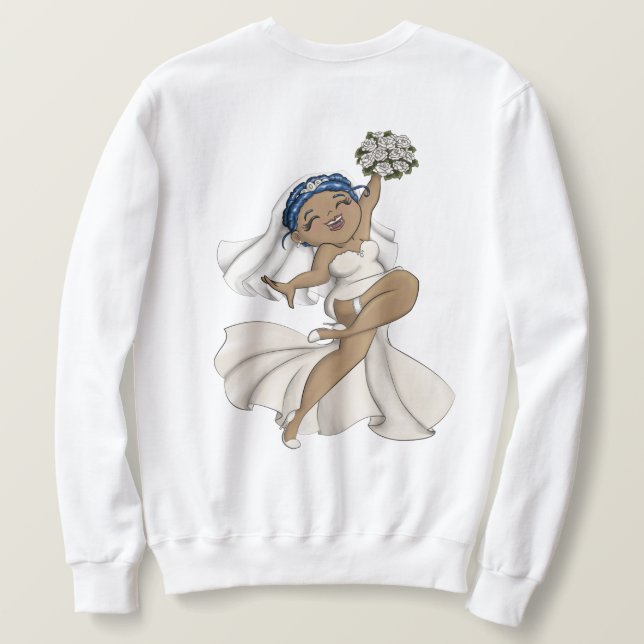 Sweatshirt Joyeuse mariée 07 (Design dos)