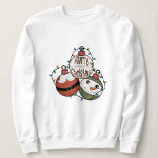 Sweatshirt Joyeuses boules de noël