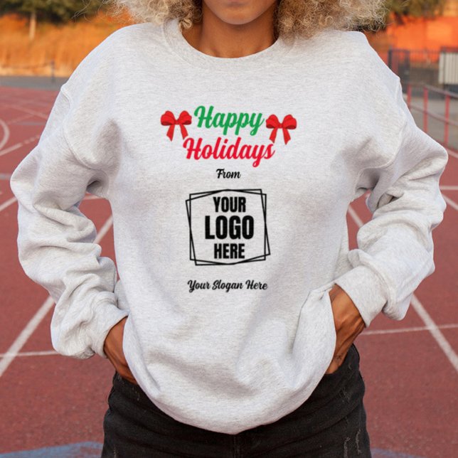 Sweatshirt Joyeuses vacances Marque promotionnelle cadeau de  (Créateur téléchargé)