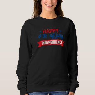 Sweatshirt Joyeux 4 juillet Cool Independence Day Patriotique