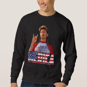 Sweatshirt Joyeux 4 juillet Merica Joe Drapeau Américain 2
