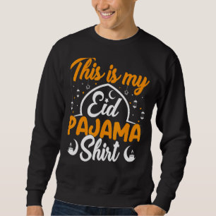 Sweatshirt Joyeux Aïd Moubarak Au Musulman Al Fitr Al