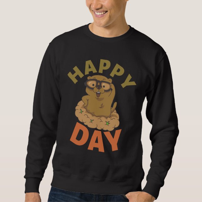 Sweatshirt Joyeux anniversaire (Devant)