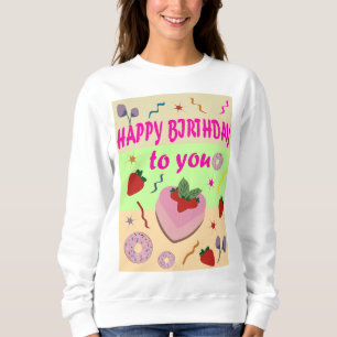 Sweatshirt Joyeux anniversaire