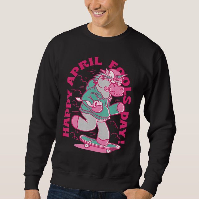 Sweatshirt Joyeux April Fools Day 2022 1er April Joke (Devant)