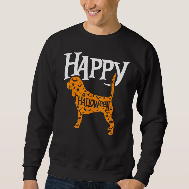 Sweatshirt Joyeux Beagle Halloween (Devant)