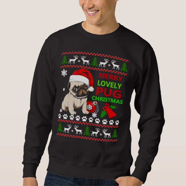 Sweatshirt Joyeux carlin noël marrant Essential T-shirt (Devant)