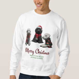 Sweatshirt Joyeux Chiens de Noël