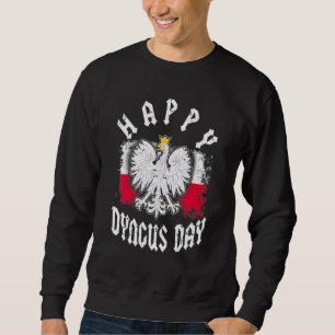 Sweatshirt Joyeux Dyngus Day Polska Aigle Blanc Polonais Pour