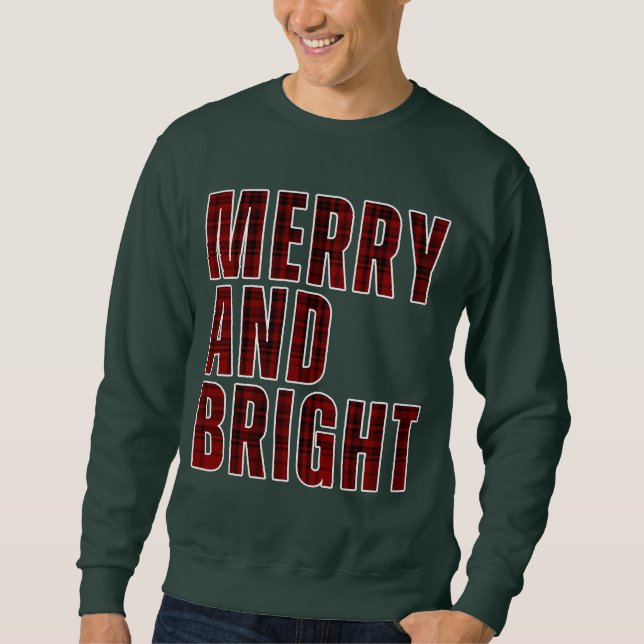 SWEATSHIRT JOYEUX ET BRILLANT  (Devant)