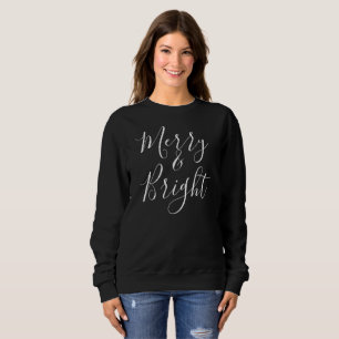 Sweatshirt Joyeux et lumineux Noël