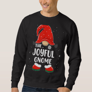 Sweatshirt Joyeux Gnome Buffalo Plaid Matching Family Christa