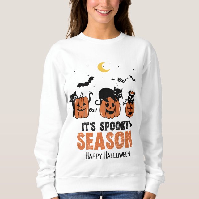 Sweatshirt Joyeux Halloween (Devant)