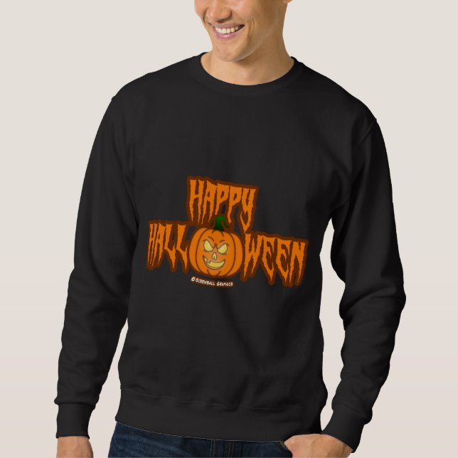 Sweatshirt Joyeux Halloween (Devant)