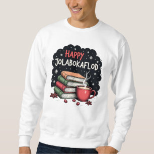 Sweatshirt Joyeux Jolabokaflod Famille Célébration Cadeau