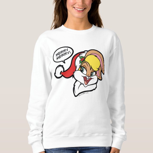 Sweatshirt "Joyeux Joyeux" Lola Bunny (Devant)