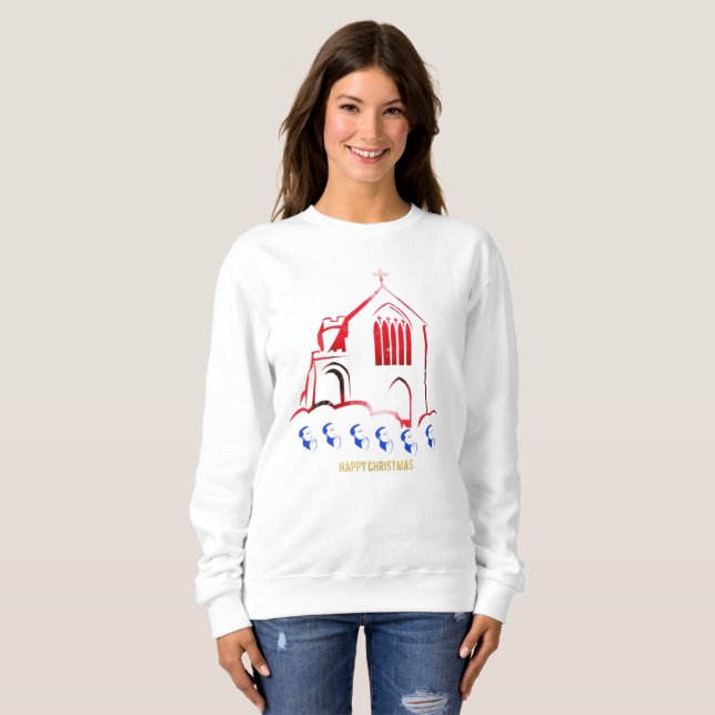 Sweatshirt Joyeux Noël (Devant entier)