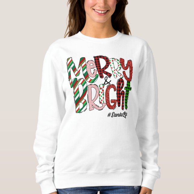 Sweatshirt Joyeux Noël (Devant)