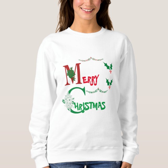 Sweatshirt Joyeux Noël (Devant)