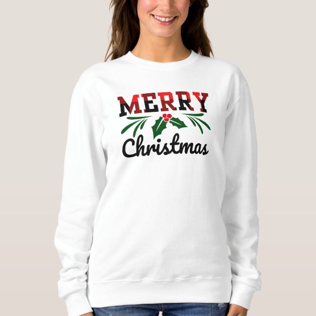Sweatshirt Joyeux Noël (Devant)