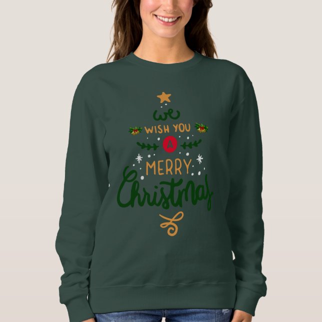 Sweatshirt Joyeux Noël (Devant)