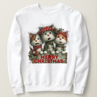 Sweatshirt Joyeux Noël Chats