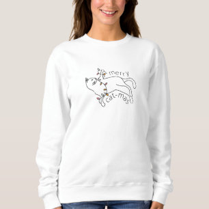 Sweatshirt Joyeux Noël de chat