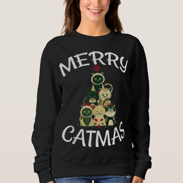 Sweatshirt Joyeux Noël de Noël de Noël de Noël de Noël (Devant)