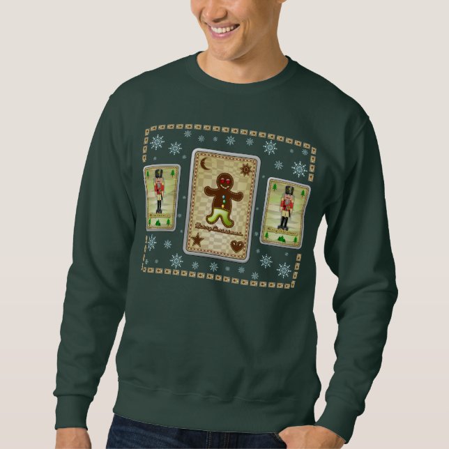 Sweatshirt Joyeux Noël épique (Devant)