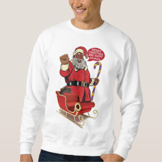 Sweatshirt Joyeux Noël & Joyeux Kwanzaa