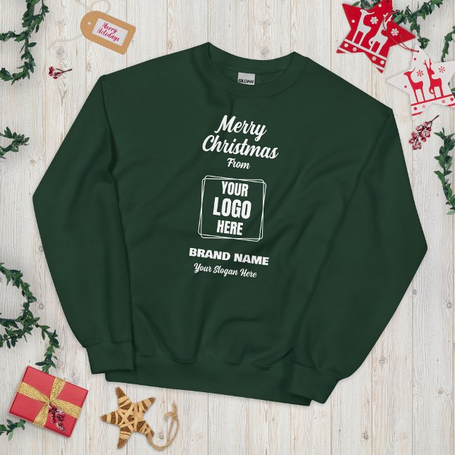 Sweatshirt Joyeux Noël Logo Marque Nom Slogan Cadeau du perso (Créateur téléchargé)