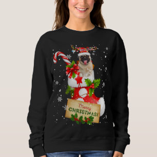 Sweatshirt Joyeux Noël Noël Lumières Père Noël Reindeer Carli