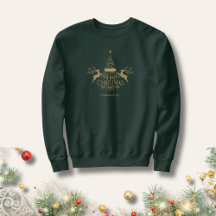 Joyeux Noël Nom personnalisé pour l'équipe de l'en