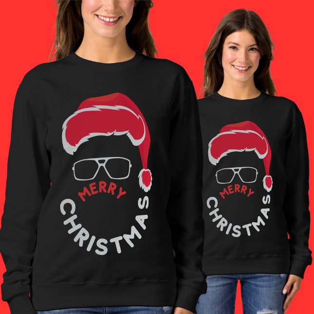 Sweatshirt Joyeux Noël, Père Noël (Créateur téléchargé)
