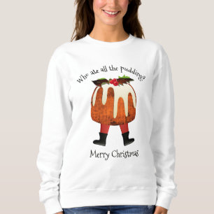 Sweatshirt Joyeux Noël Pudding
