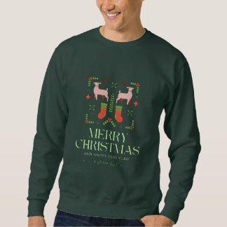 Sweatshirt Joyeux Noël Rennes & Chaussettes | Hol Vintage