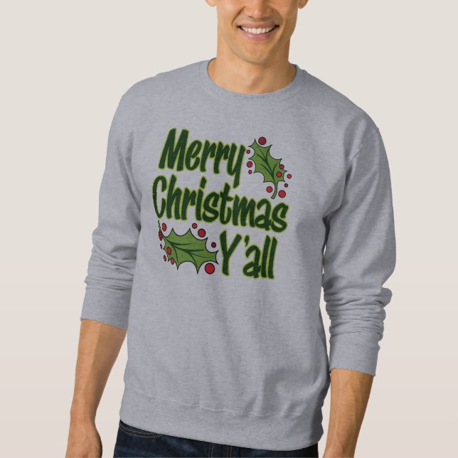 Sweatshirt Joyeux Noël vous ! (Devant)