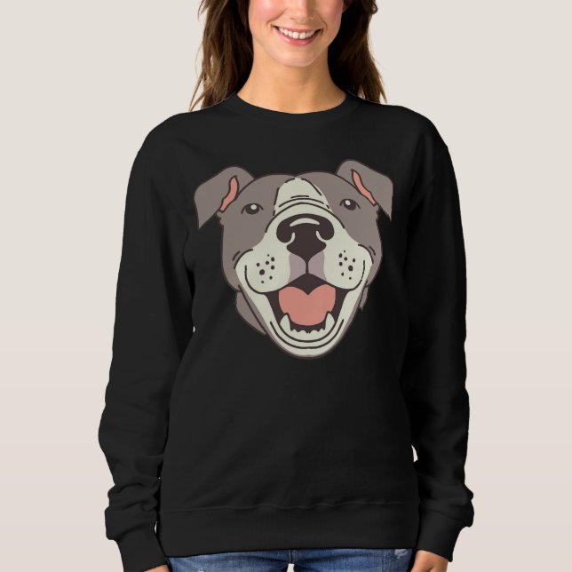 Sweatshirt Joyeux Pots De Bulles Sur Rouge (Devant)