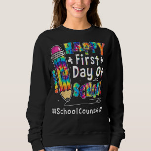 Sweatshirt Joyeux Premier Jour De Conseiller Scolaire Retour