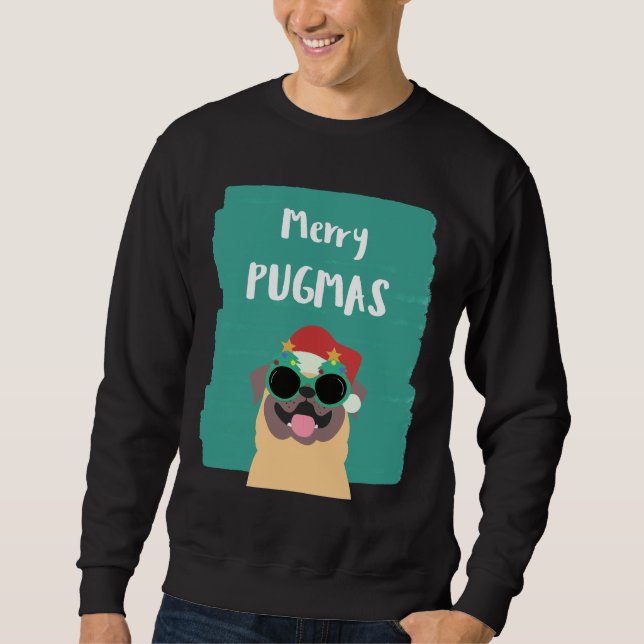 Sweatshirt Joyeux Pugmas T-shirt Essential 706 (Devant)