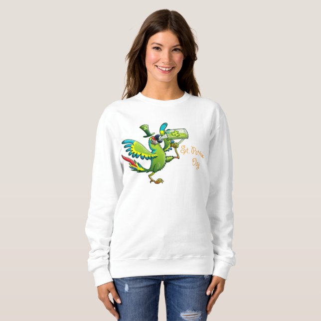 Sweatshirt Joyeux saint patrick ! (Devant entier)