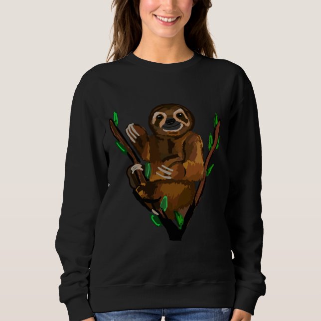 Sweatshirt Joyeux Sloth 50 (Devant)