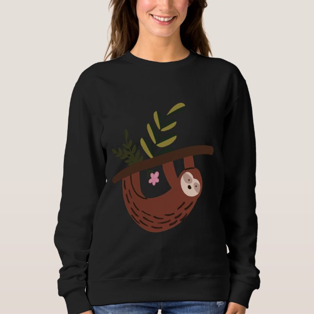 Sweatshirt Joyeux Sloth 53 (Devant)