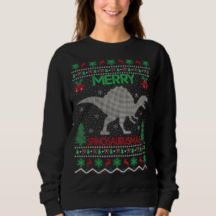 Sweatshirt Joyeux Spinosaurus Noël Spinosaurus moche