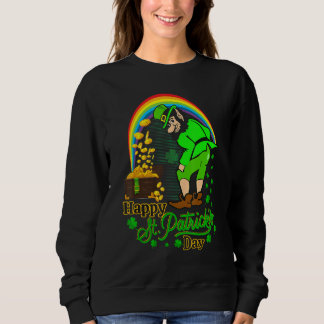 Sweatshirt Joyeux St Patrick S Day Shamrock Graphisme Hommes
