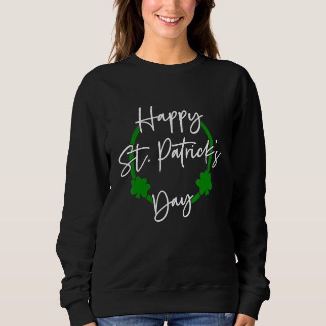 Sweatshirt Joyeux St Patrick's Day Saint Patrick Pour les hom (Devant)