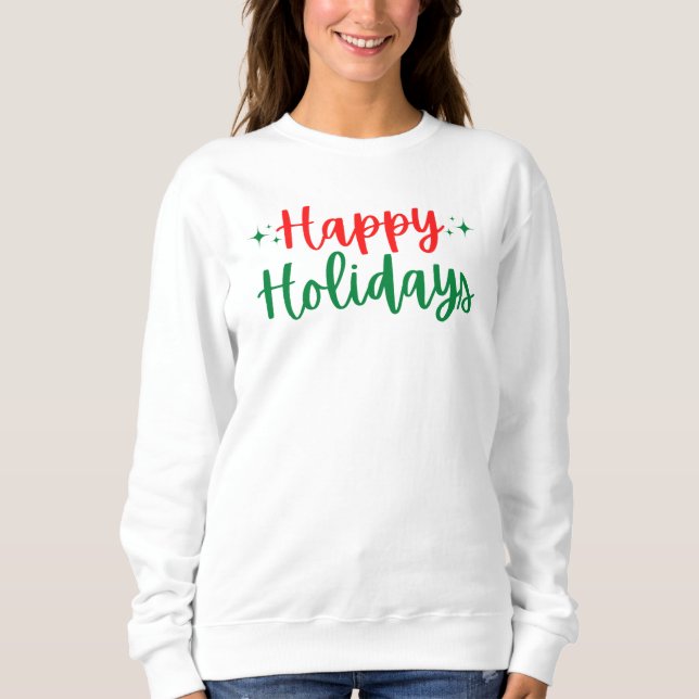 Sweatshirt Joyeux T-shirt des Fêtes (Devant)
