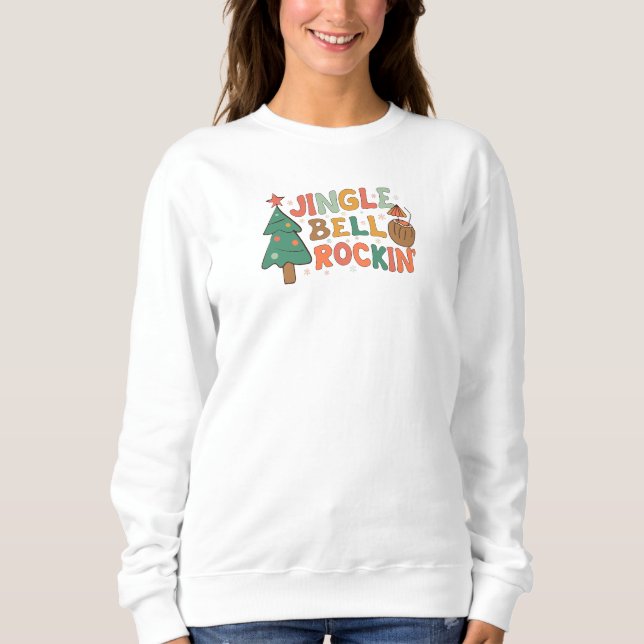 Sweatshirt joyeux t-shirt xmas (Devant)