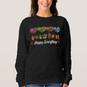 Sweatshirt Joyeux Tout Oiseaux De Chouette Toutes Les Saisons