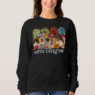 Sweatshirt Joyeux Tout Pekingese Chien saisons toute l'année